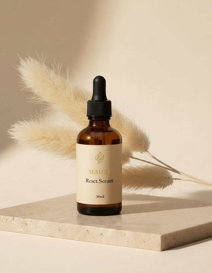 Reset Serum in gebruik